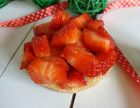 Tartelettes aux fraises version light