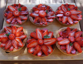 Tartelettes Fraises