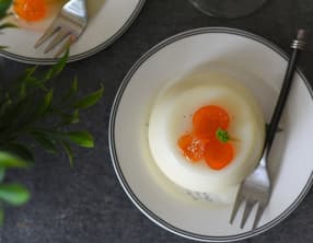 Panna cotta a la vanille