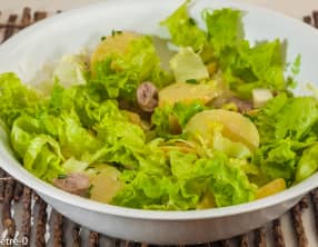 Salade de pommes de terre aux chipolatas