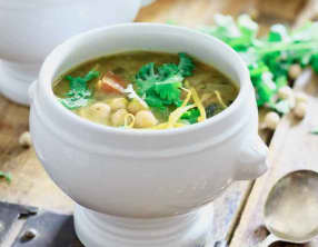 Sopa de grão de bico