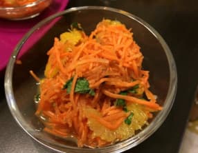 Salade marocaine carottes, oranges et cannelle