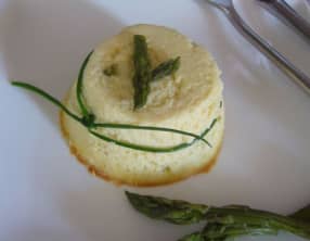 Flan aux 2 asperges