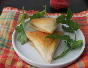 Samoussas brandade de morue