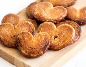 Biscuits palmiers
