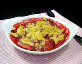 Crumble aux fraises