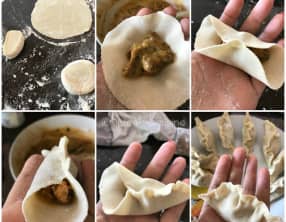 Les raviolis jiaozis aux oursins