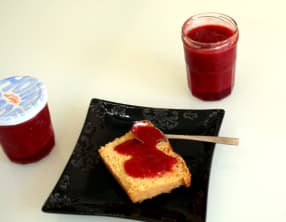 Confiture fraise vanille