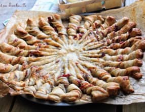 Soleil feuilleté coppa et comté