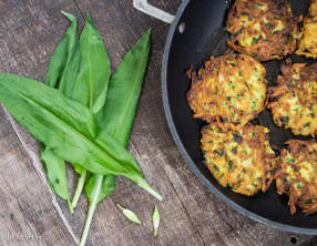 Grumbeerekiechle à l'ail des ours