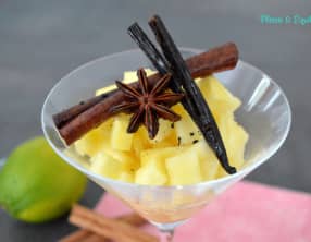 Ananas aux épices