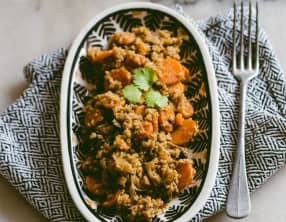 Poêlée de quinoa à la marocaine