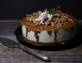 Bavarois crunchy speculos et mascarpone