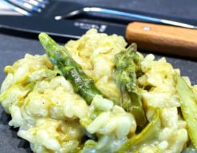Risotto d'asperges vertes