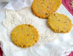 Crackers à la polenta