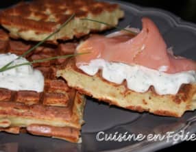 Gaufres de pomme de terre