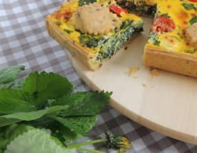 Tarte salée à l’ortie piquante