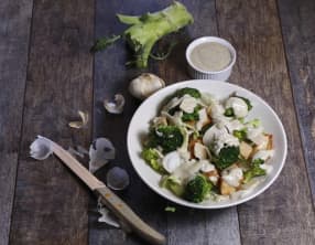 Salade César aux brocolis