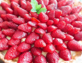 Tarte aux fraises