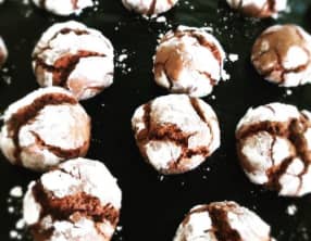 Mes crinkles au chocolat