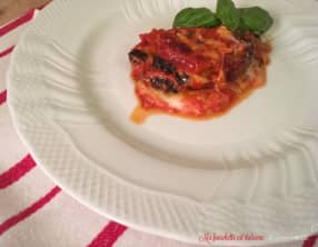 Parmigiana d’aubergines