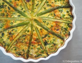 Tarte aux légumes de printemps
