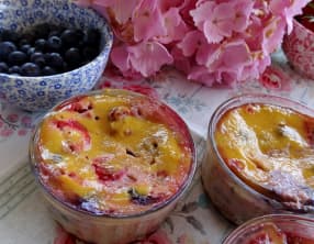 Dessert printanier à la ricotta