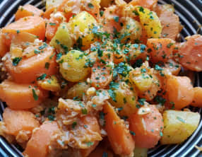 Salade de carottes à la marocaine