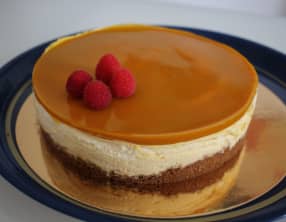 Bavarois à la mangue sans cuisson