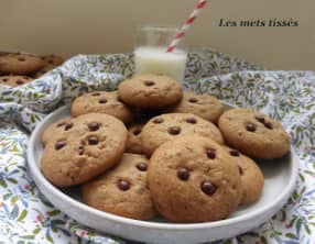 Cookies aux spéculoos et pépites de chocolat