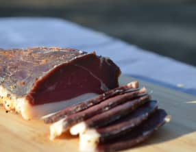 Magret de canard séché maison