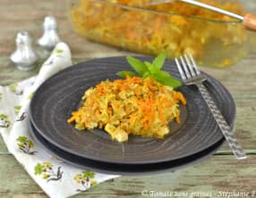 Légumes braisés au tofu