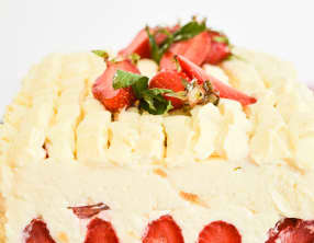 Fraisier comme un tiramisu