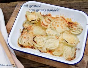 Fenouil gratiné au grana panada