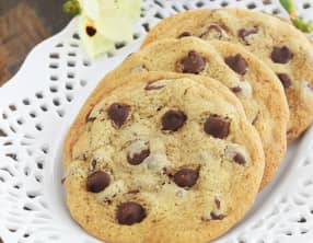 Cookies aux pépites de chocolat par Pierre Hermé