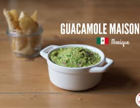 Guacamole mexicain facile à réaliser
