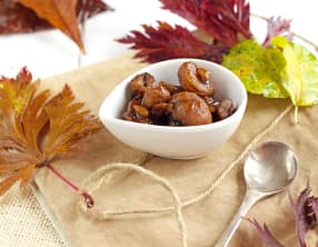 Châtaignes caramélisées