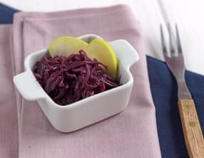 Chou rouge braisé