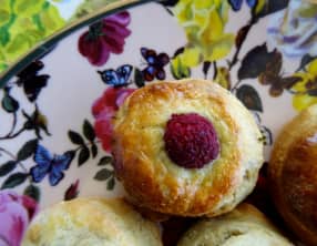 Mes scones citron-basilic