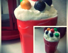 Mac Flurry, sirop de chocolat et coulis de Carambars.