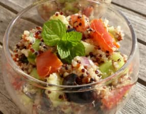 Salade de quinoa façon taboulé