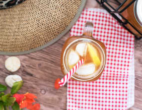 Thé glacé à la vanille