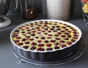 Le clafoutis aux cerises du jardin