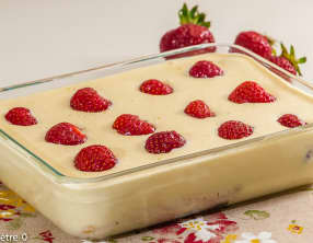Tiramisu aux fraises