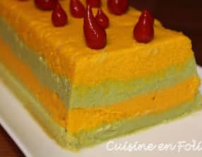 Terrine aux deux légumes