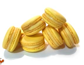 Les «toujours appréciés» macarons citron de M.O.F Stéphane Glacier