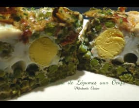Terrine de légumes aux œufs
