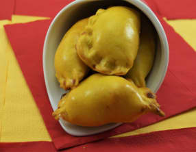Empanadillas chèvre butternut caramélisé ou viande sauce tomate