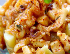 Un petit ragoût de seiche