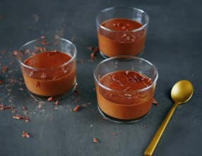 Mousse au chocolat à l'huile d'olive